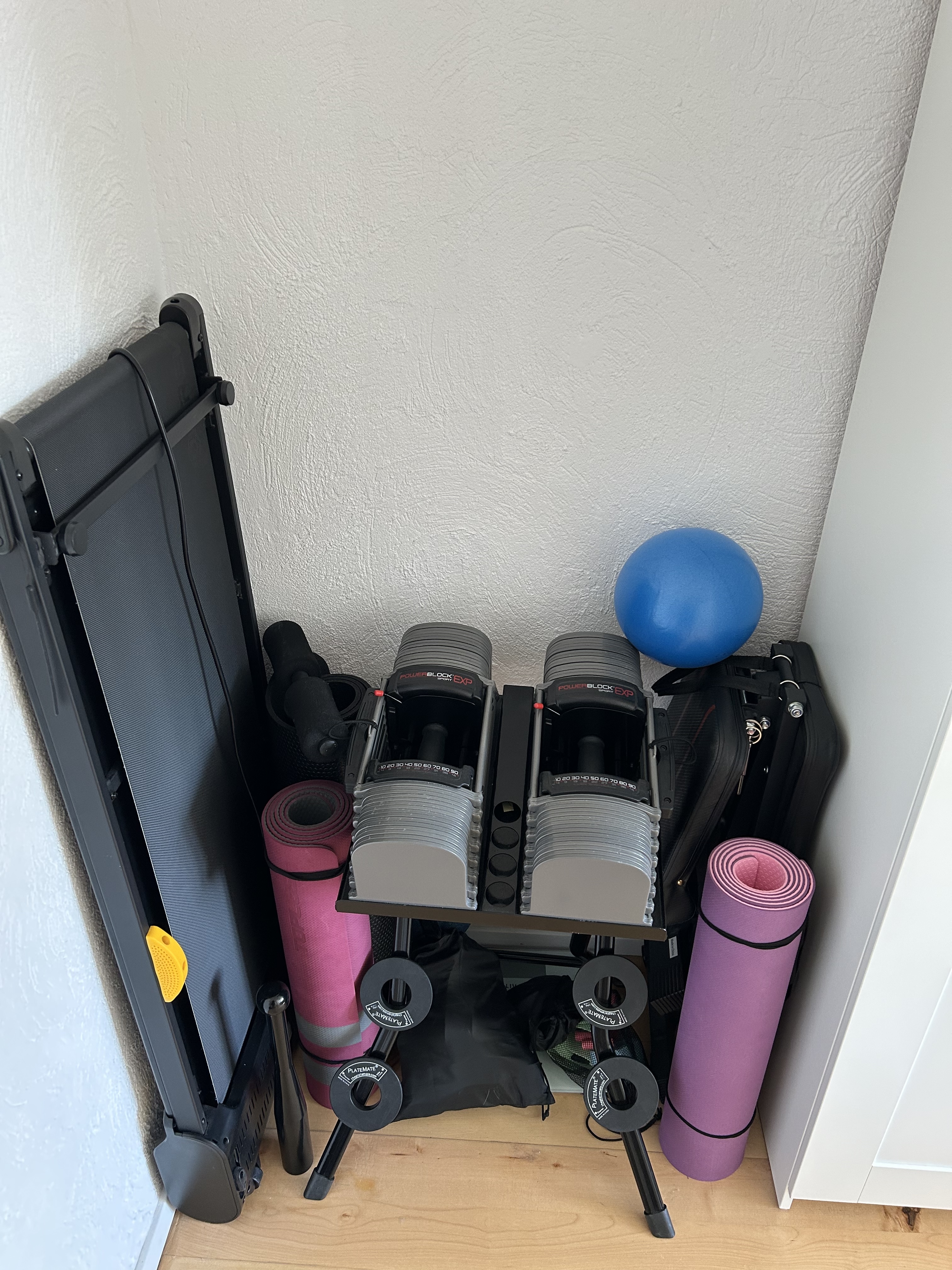 My tiny home gym